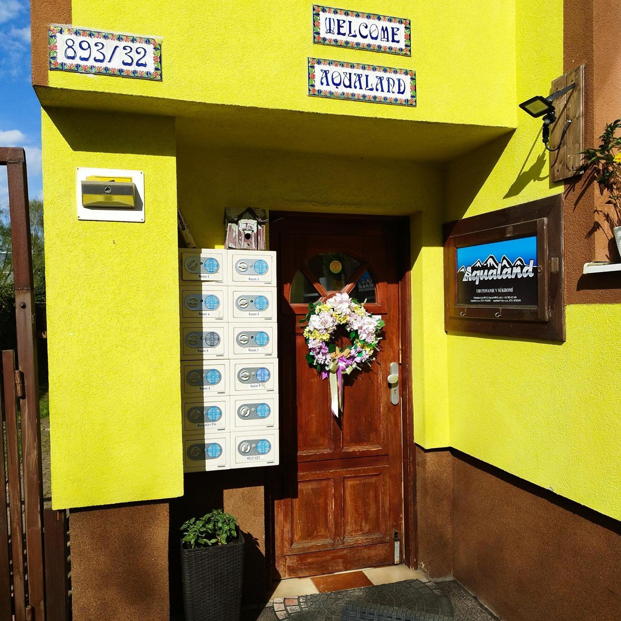 Pension Aqualand Free Parking Poprad Exterior photo
